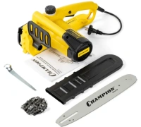 Пила цепная эл. Champion 112-12 1,2кВт, 30см, 1,3мм, 3/8, 44зв, попереч.дв. Арт. 112-12