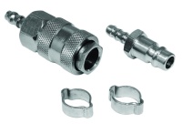 Переходник рапид (штуцер)-елочка8мм+кольцо6х13мм блистер ELITECH Арт. 0704.024900