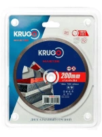 Диск алм KRUGO MASTER 200*25.4мм ультратонкий сплошной Арт. 81042000246