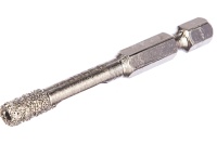Cверло вакуумное алмазное трубчатое для дрели (HEX 1/4) 6мм по керамограниту ЗУБР Арт. 29865-06