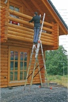 Лестница трехсекционная 3х14 KRAUSE Corda Арт. 010452