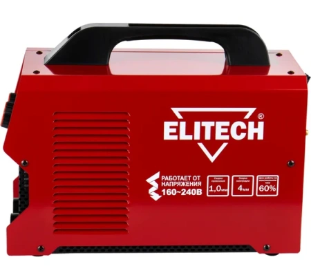 Сварочный полуавтомат Elitech ДМ ИС 180 СП 30-180А 5,2кВт 1,6-4мм 220В Арт. ИС 180 СП