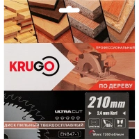 Диск пильный 210х30х48Т KRUGO Арт. WA210048