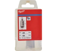 Фреза кольцевая HSS MILWAUKEE D45х50мм (Weldon)