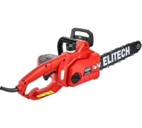 Пила цепная эл. Elitech ДМ 142ПО 1.4кВт 30см 12" 3/8" 1.3мм 45зв Арт. ПЭ 142ПО (E1611.022.00)