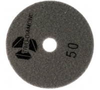 Круг шлифовальный АГШК (черепашка) Trio-Diamond 100мм 50 (мокрая шлифовка) Арт. 340050