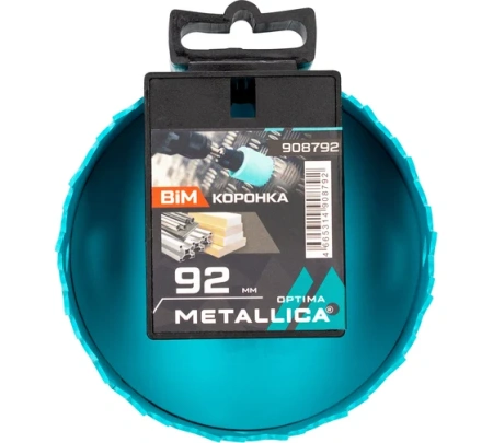 Коронка METALLICA Optima 92мм по мет/дер/пласт Арт. 908792