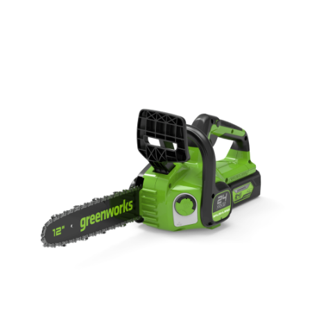 Цепная пила Greenworks GD24CS30, 24V, 30 см, без АКБ и ЗУ (аккумуляторная)