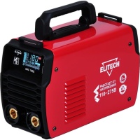 Инвертор Elitech АИC 180Д 10-180А 5,4кВт 1,6-5мм 110-275В Арт. АИС 180Д (E1703.012.00)
