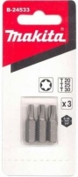 Набор бит Makita Torx T20/25/30 25 мм 3шт/упак Арт. B-24533