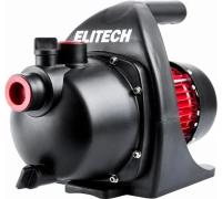 Насос поверхностный Elitech НП 600П 600Вт 45л/мин выс 33м гл 7м пласт Арт. НП 600П