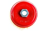 Щетка чашечная для УШМ латунированная 100мм, М14 ELITECH Арт. 1820.074000