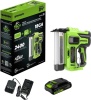 Нейлер акк. GreenWorks GD24BN, 24V, б/щет,100 уд/мин, гвозди 18GA, LED,1х2Ач,ЗУ,кор (3400707CUA)