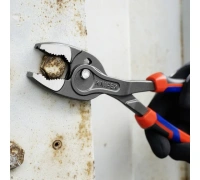 Клещи с фронтальным и боковым захватами 250мм KNIPEX TwinGrip зев 5-27мм Арт. KN-8202250