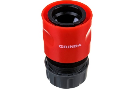 Коннектор GRINDA 1/2" для шланга с автостопом 8-426329_z01