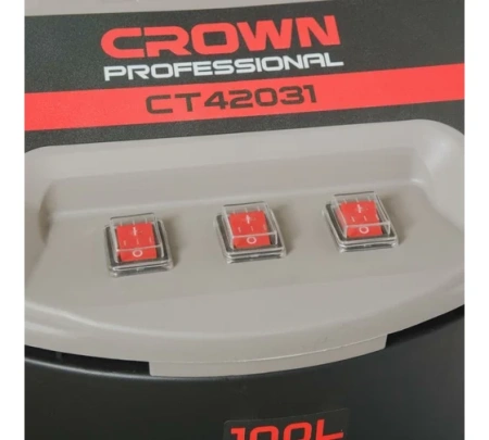 Пылесос промышленный CROWN CT42031 3.0кВт 100л Арт. CT42031