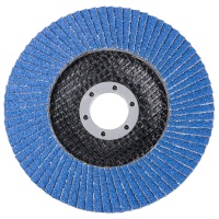 Круг лепестковый торцевой Lvzhou 125*22мм Р80 Арт. KLTL12580