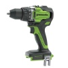Дрель-шуруповерт ударная GREENWORKS GD24DD140, 24V, б/щет,0-550/0-2100об/мин,70/140Нм,Anti-kickback, 1x5Ач,ЗУ