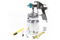 Краскопульт STELS AS 802 HVLP н/б 0,6л, 1.4мм 200л/мин Арт. 57366