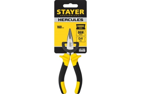 Тонкогубцы изогнутые ЕВРО STAYER Арт. 2203-4-16