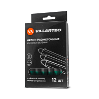 Аксессуар  VILLARTEC Мелки разметочные VILLARTEC зеленые (12шт.)