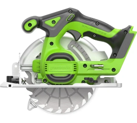 Пила дисковая акк GREENWORKS GD24CS165 24V Li-Ion 165*20мм без акк и ЗУ Арт. 1501607