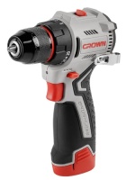 Дрель-шуруповерт акк CROWN CT21129HMX-2 BMC 12V*2Ah 45Нм 2 акк ЗУ кейс Арт. CT21129HMX-2 BMC