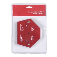 Уголок магнитный Elitech усилие 35кг углы=30/45/60/75/90/135 Арт. 0606.017800