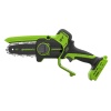 24В Цепная мини пила аккумуляторная Greenworks CS2410A, 10см (без АКБ и ЗУ)