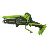 24В Цепная мини пила аккумуляторная Greenworks CS2410A, 10см (без АКБ и ЗУ)