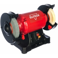 Станок точильный Elitech СТ 200 200Вт, 125*32*20, 2850 об/мин, лампа Арт. СТ 200