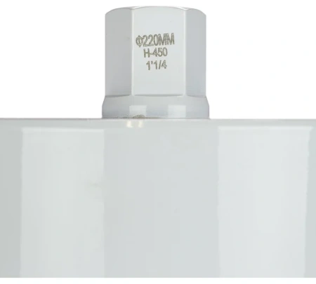 Коронка алмазная WHITE diamond (1 1/4) д.220/h-450мм DIAMASTER Арт. 000.600.8715