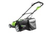 Газонокосилка Greenworks TwinForce G40LM49DBk4, 40v, 49 см, в комплекте с АКБ 4 А·ч и ЗУ (аккумуляторная, 2 ножа)