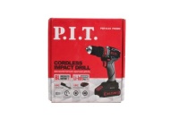 Дрель-шуруповерт бесщеточная ударная PIT PSR18-D4 Promo 20V*1.5Ah Li-Ion 40Нм 1акк Арт. PSR18-D4 Promo