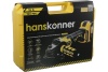 УШМ акк Hanskonner HAG18125BL, 18В Unibattery, 125мм пл.пуск 2х4.0Ач, Арт. HAG18125BL