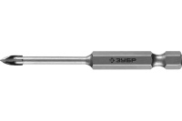 Сверло по стеклу и кафелю ЗУБР Профессионал 4-х резцовый, 4 мм Арт. 29845-04_z01