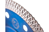 Диск алмазный Hilberg 125*22.2*1.2мм Hard Materials X-type Турбо ультратонкий, сух/мокр керамогранит Арт. HM402