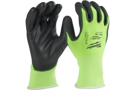 Перчатки Milwaukee Hi-Vis Cut Level 1/A 10/XL Арт. 4932479919