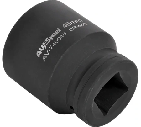 Головка ударная шестигранная (46 мм; 1DR) AV Steel Арт. AV-740046