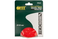 Круг фетровый 125мм с липучкой FIT Арт. 39643