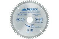 Диск пильный 300х32/30мм 60 зубов Vertextools Арт. 300-60-32