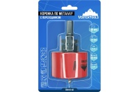 Коронка по металлу 68 мм Vertextools с переходником Арт. 1818-01-68