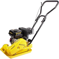 Виброплита CHAMPION PC6337F 53кг 4кВт 5.5л.с. раб.осн. 530*370мм гл.упл. 250мм цен.сил 11кН Арт. PC6337F