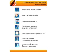 Стабилизатор напряжения Энергия АСН-2000 1,6кВт 140-260 В Арт. Е0101-0113