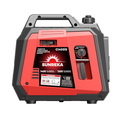 Генератор инверторный SUNREKA G1400iS 1.2/1.4кВт 220В р.старт Арт. 211013