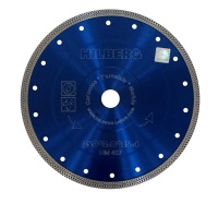Диск алмазный Hilberg 250*25.4/22.2мм Турбо ультратонкий, сух/мокр керамогранит Арт. HM407