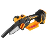 Пила акк. DEKO DKCHS 20-4 20V*2Ah 4" 1/4" 1.4мм 28зв. акк. и З/У Арт. 063-4480