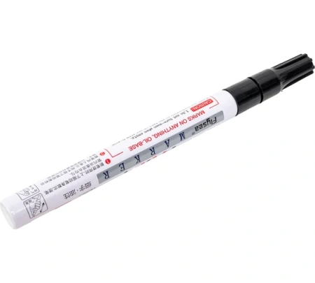 Маркер промышленный универсальный Flysea Paint Marker FS-120 1мм черный Арт. FS-120-black