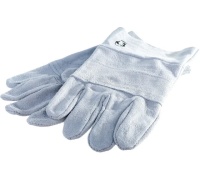 Краги спилковые серые 25см ПРОФЕССИОНАЛ Арт. 695802