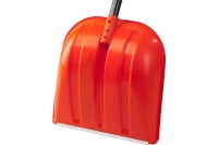 Лопата снеговая СИБИН ЛПА-410 410мм пластиковая с алюминиевой планкой эргономичный алюминиевый чере Арт. 421845